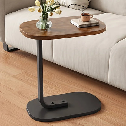 Stijlvolle Sofa Bijzettafel – Metaal & Hout
