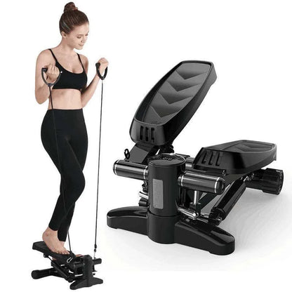Twist Stepper Fitnessmachine – Mini Stepper met Weerstandsbanden