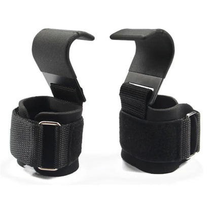 Weightlifting Hook Grips met Polsbanden – Fitness Trek- en Hefriemen