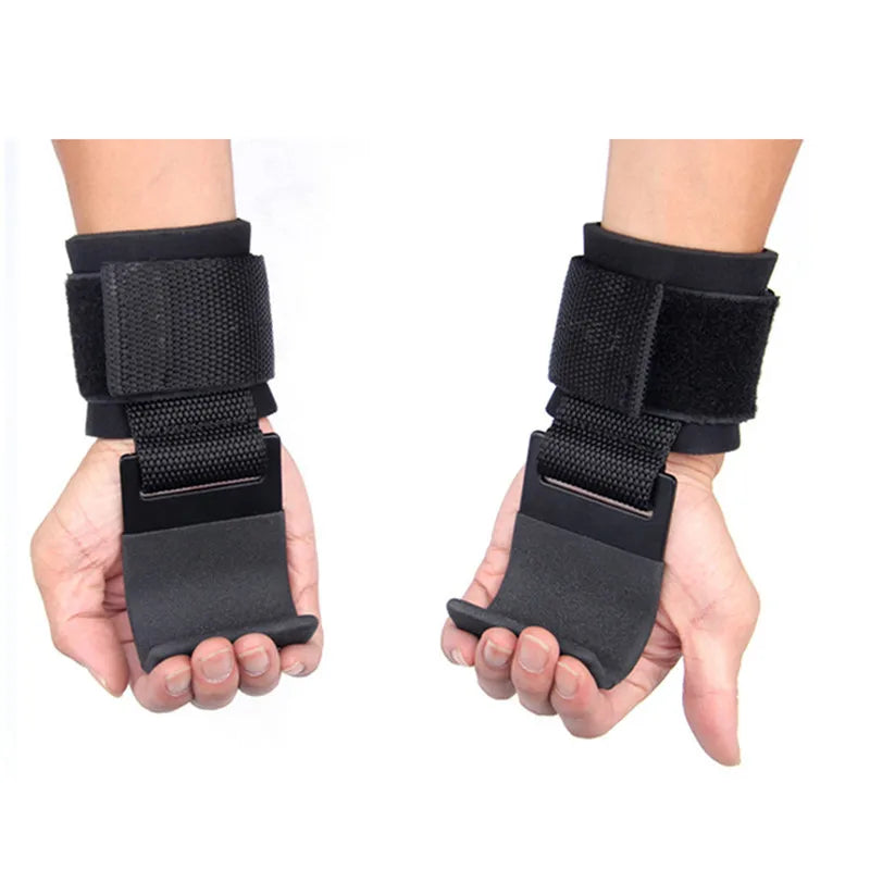 Weightlifting Hook Grips met Polsbanden – Fitness Trek- en Hefriemen